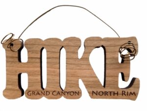 Hike Word Ornament