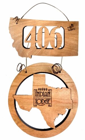 State Shape Ornament